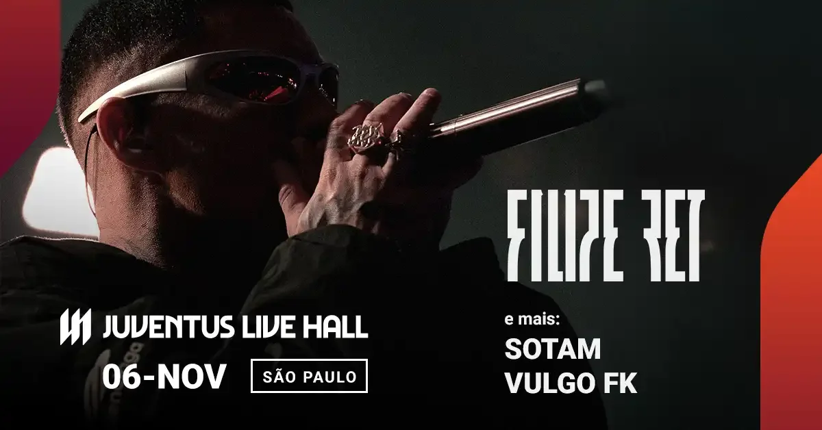 Filipe Ret turnê Nume, Sotam e Vulgo FK
