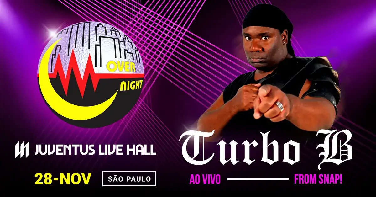 Festa 38 Anos Overnight com Turbo B e djs