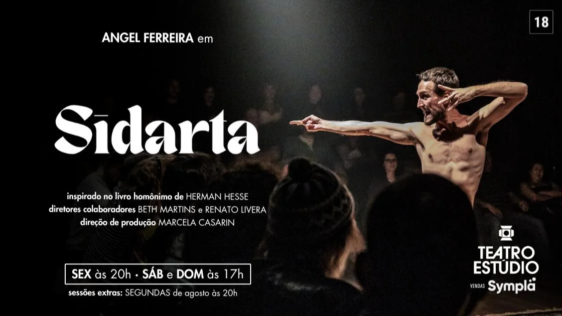 Sidarta no TEATRO ESTÚDIO